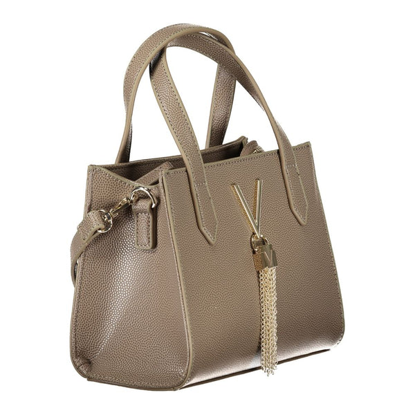 Brown Polyethylene Handbag Valentino Bags