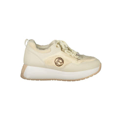 Beige Polyethylene Sneaker Laura Biagiotti