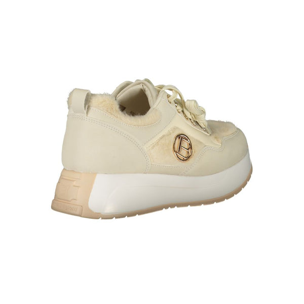 Beige Polyethylene Sneaker Laura Biagiotti