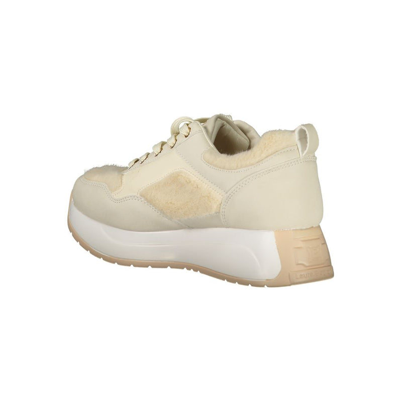 Beige Polyethylene Sneaker Laura Biagiotti