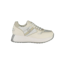 White Polyester Sneaker Laura Biagiotti