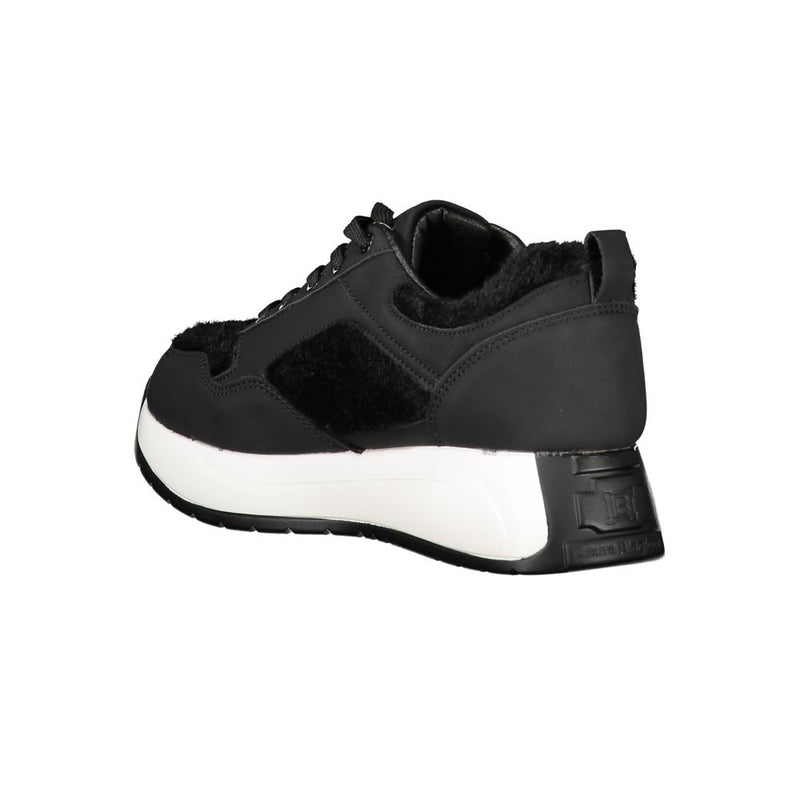 Black Polyethylene Sneaker Laura Biagiotti