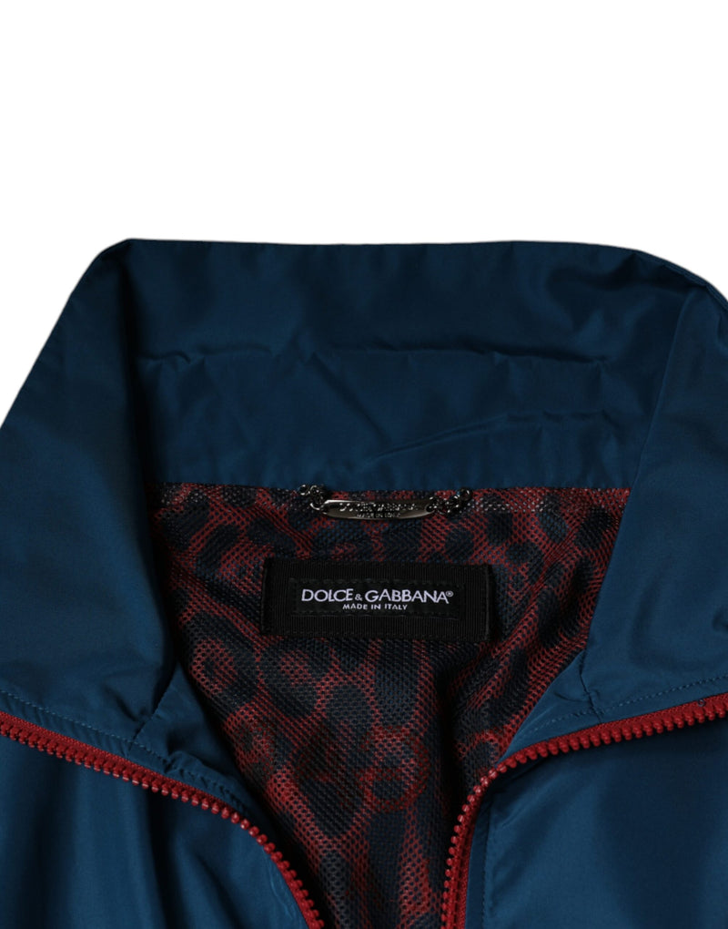 Multicolor Polyester Full Zip Jacket Dolce & Gabbana