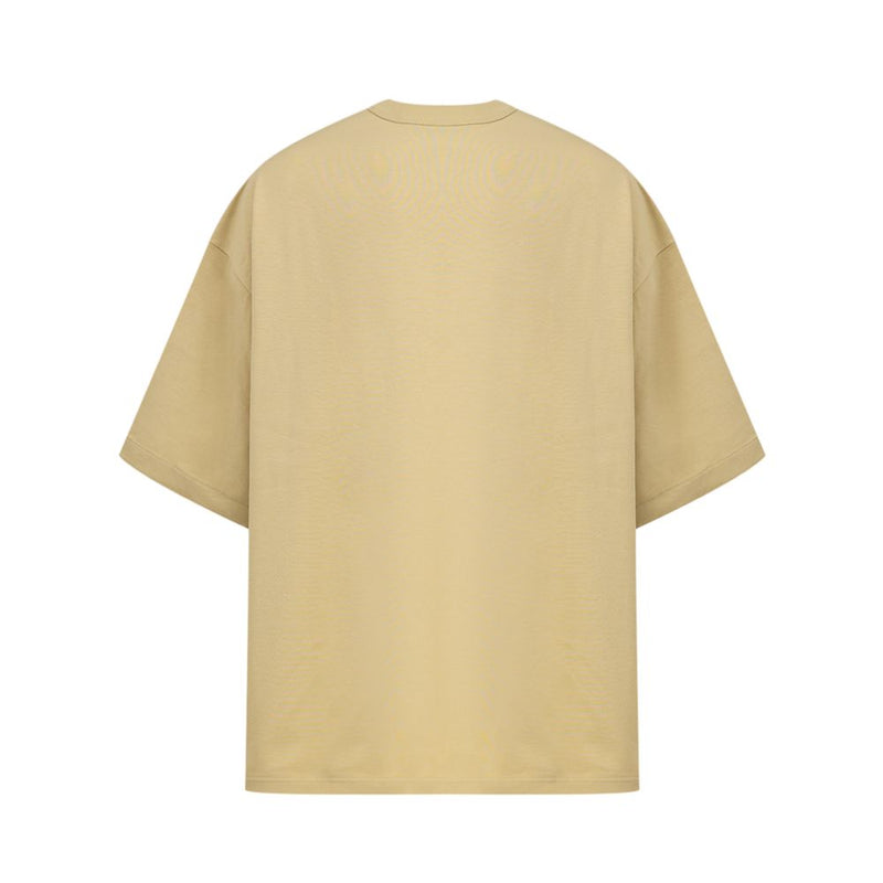 Beige Cotton T-Shirt Bottega Veneta