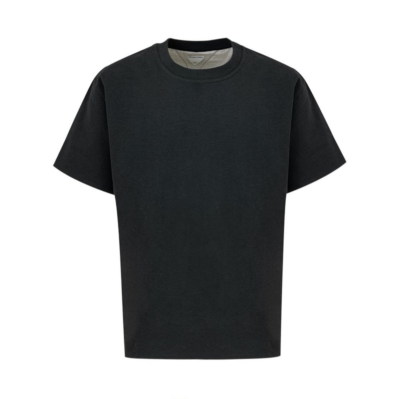 Gray Cotton T-Shirt Bottega Veneta