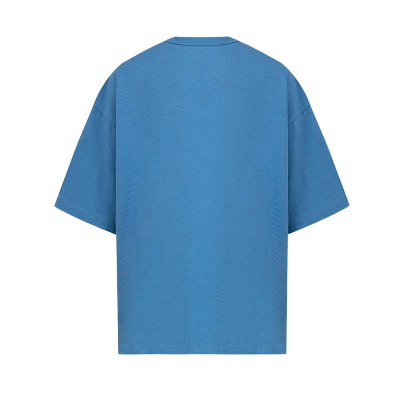 Light Blue Cotton T-Shirt Bottega Veneta