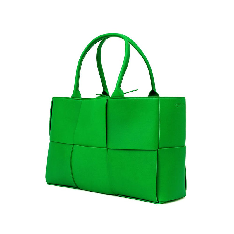 Green Leather Handbag Bottega Veneta