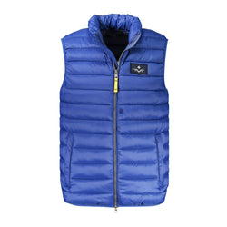 Blue Polyamide Jacket Armata Di Mare