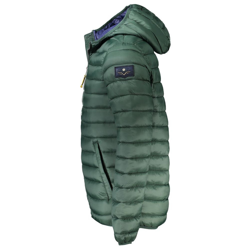 Green Polyamide Jacket Armata Di Mare