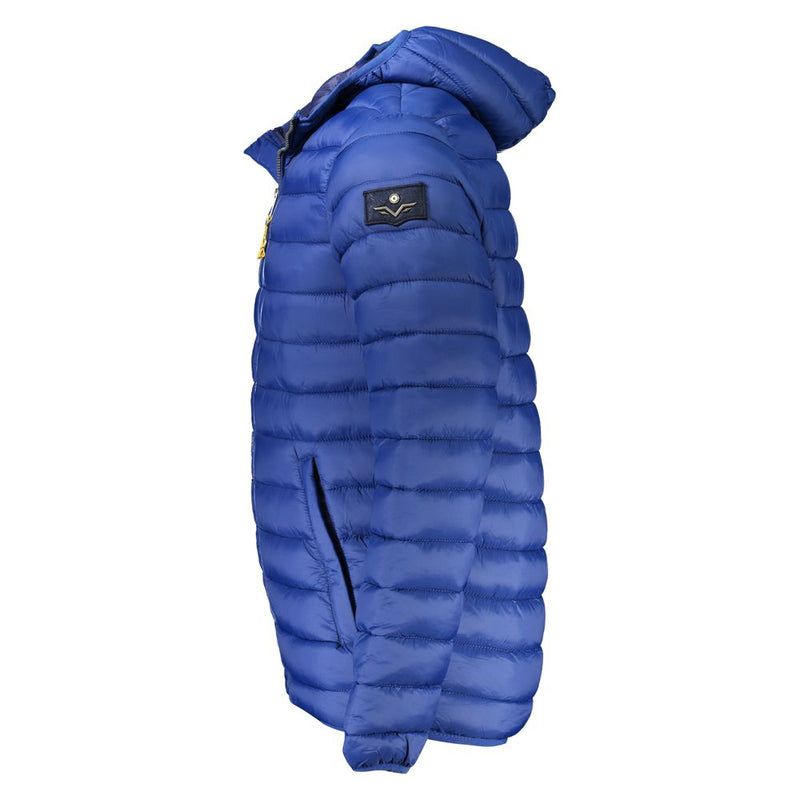 Blue Polyamide Jacket Armata Di Mare