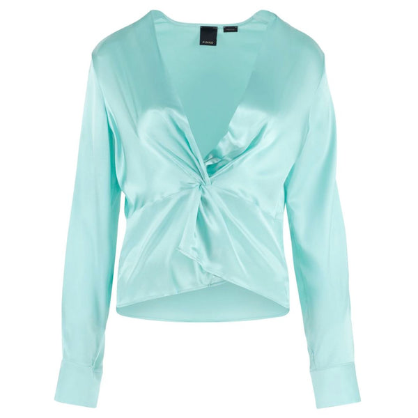 Green Silk Sweater PINKO