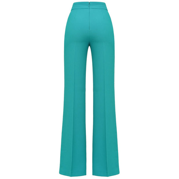 Green Polyester Jeans & Pant PINKO