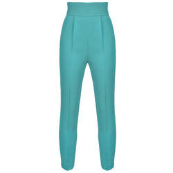 Green Polyester Jeans & Pant PINKO