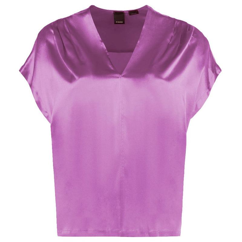 Purple Silk Sweater PINKO