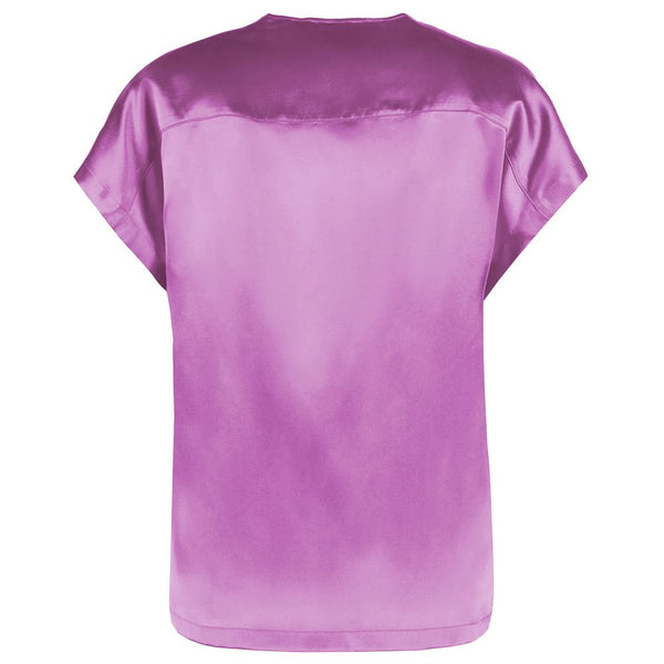 Purple Silk Sweater PINKO