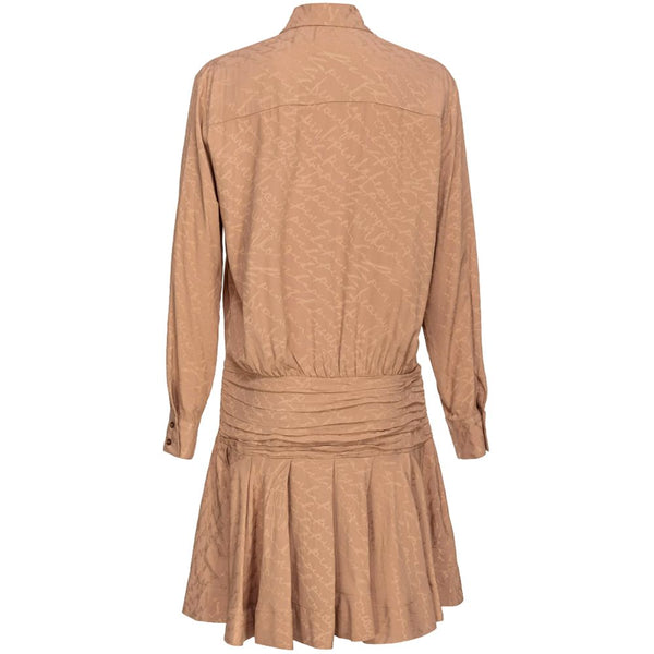 Beige Acetate Dress PINKO