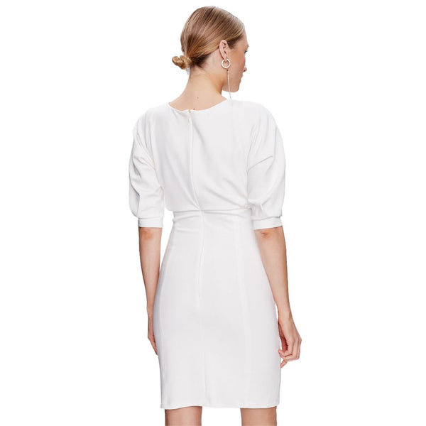 White Polyamide Dress PINKO