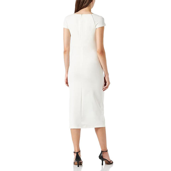 White Viscose Dress PINKO