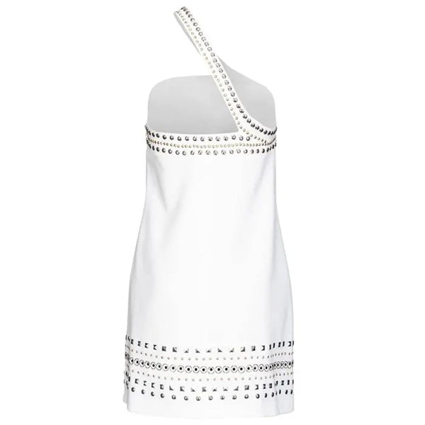 White Polyester Dress PINKO