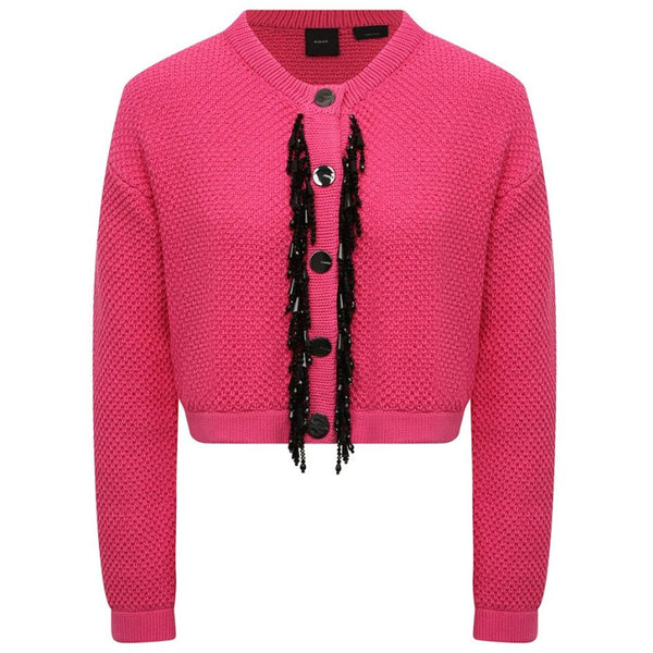 Fuchsia Cotton Sweater PINKO