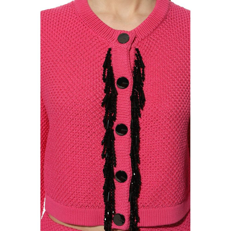 Fuchsia Cotton Sweater PINKO