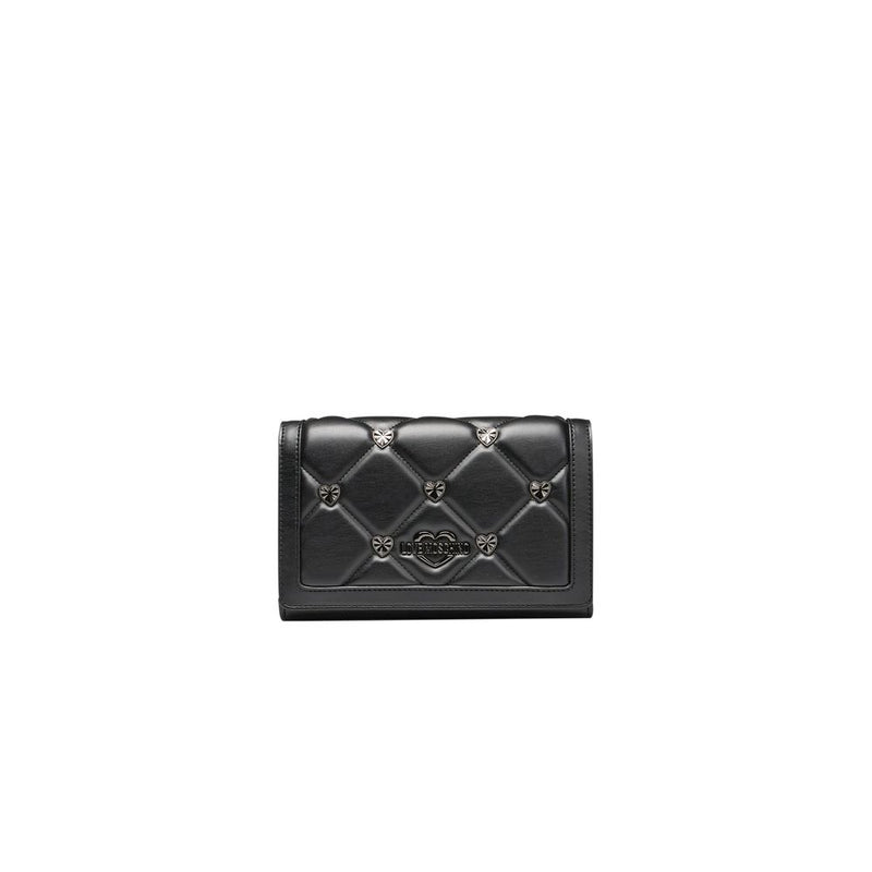 Black Polyethylene Crossbody Bag Love Moschino