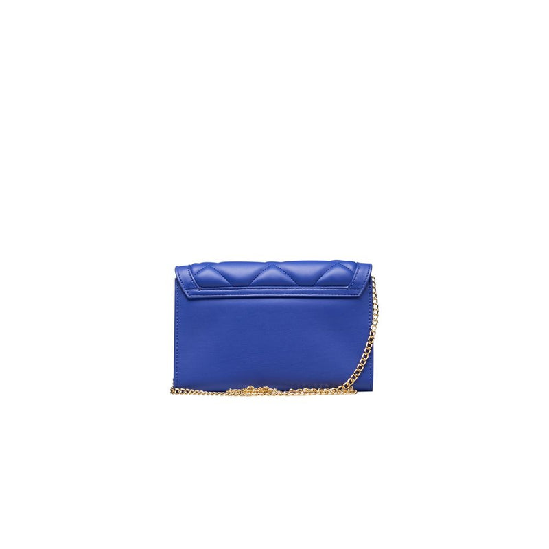 Blue Polyethylene Crossbody Bag Love Moschino