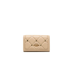 Beige Polyethylene Crossbody Bag Love Moschino