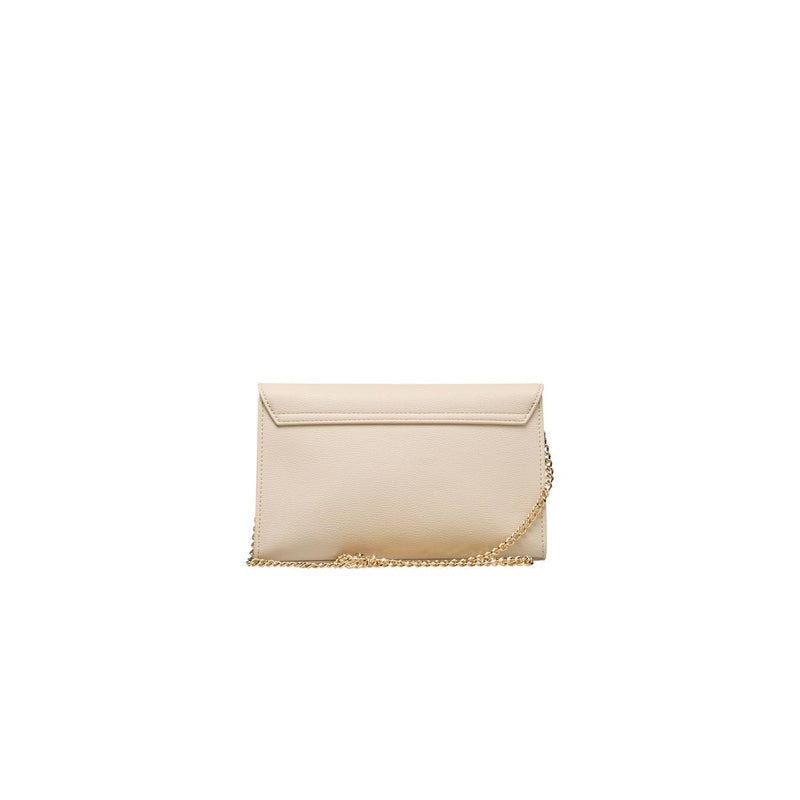 Beige Polyethylene Crossbody Bag Love Moschino