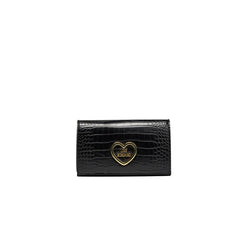 Black Polyethylene Crossbody Bag Love Moschino