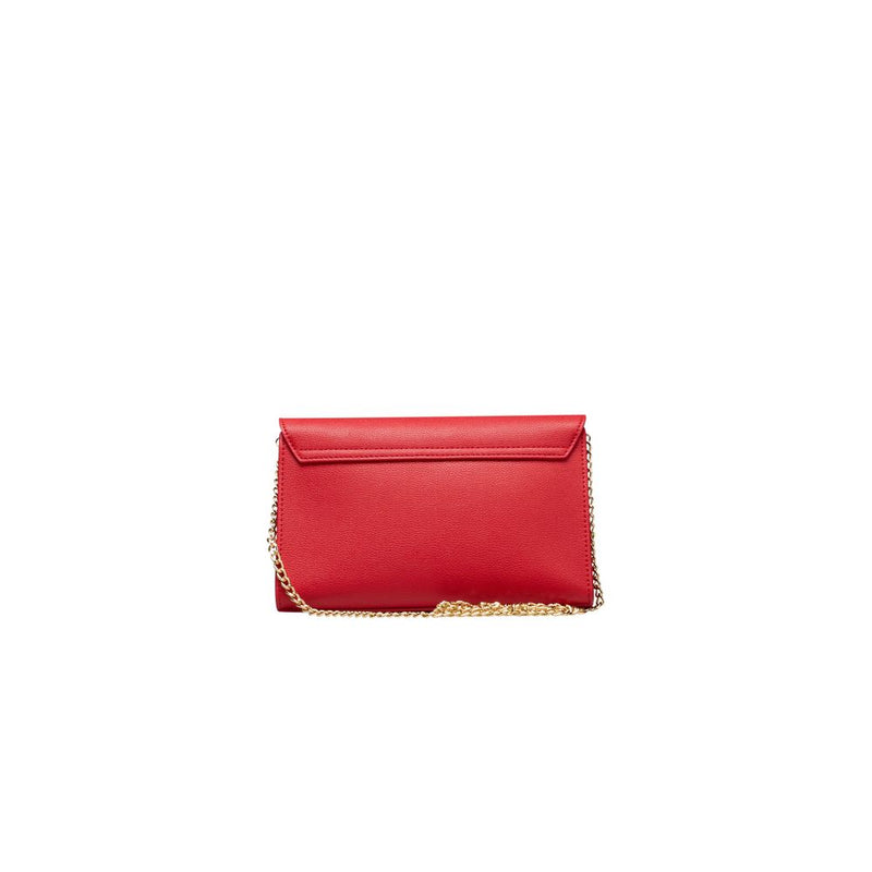 Red Polyethylene Crossbody Bag Love Moschino