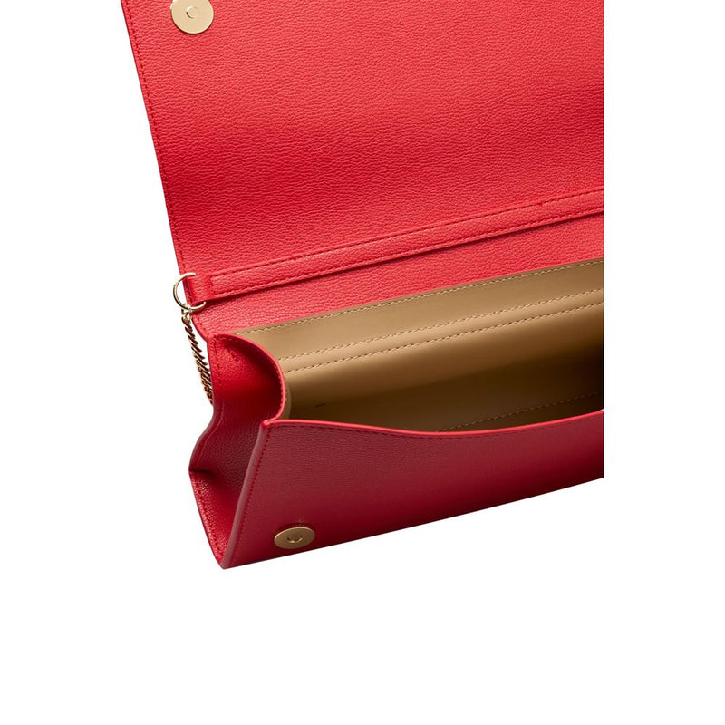 Red Polyethylene Crossbody Bag Love Moschino