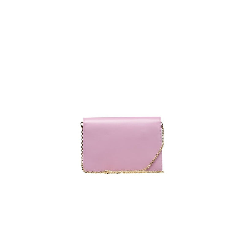 Purple Polyethylene Crossbody Bag Love Moschino