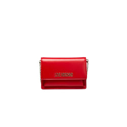 Red Polyethylene Crossbody Bag Love Moschino