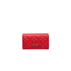 Red Polyethylene Crossbody Bag Love Moschino