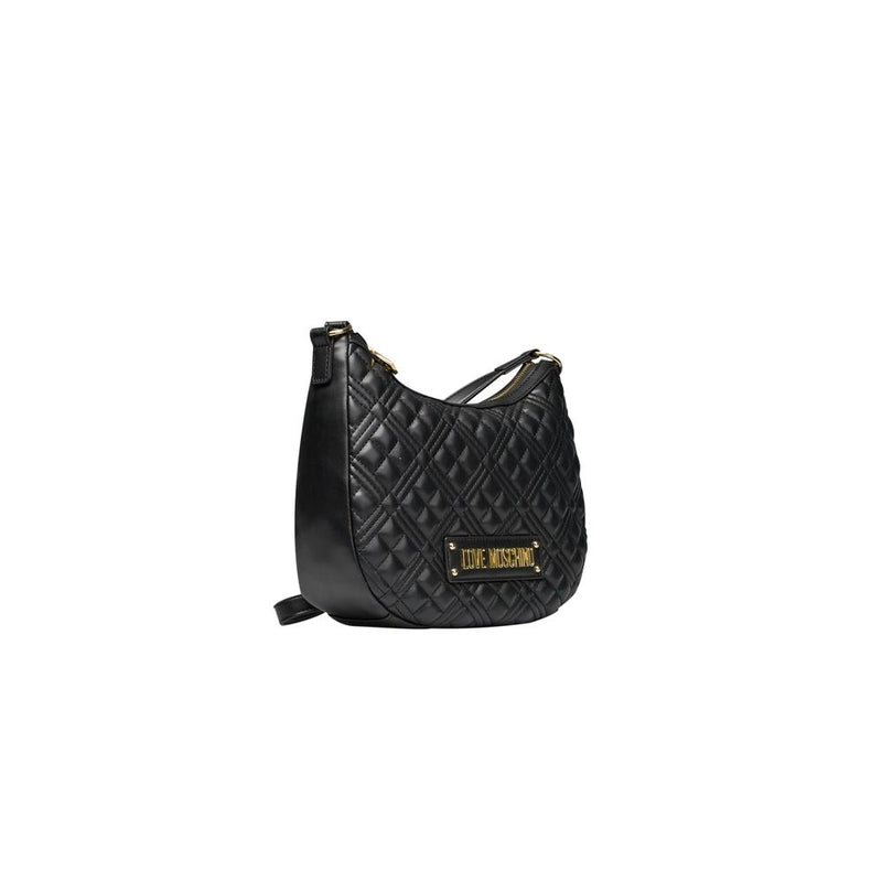 Black Polyethylene Crossbody Bag Love Moschino