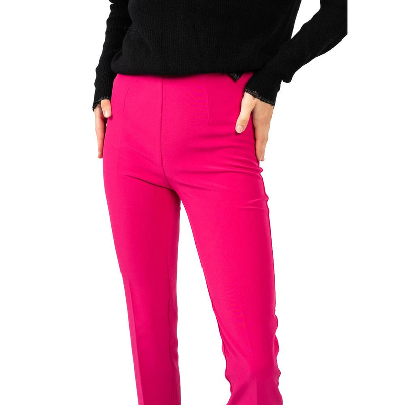 Fuchsia Polyester Sweater PINKO