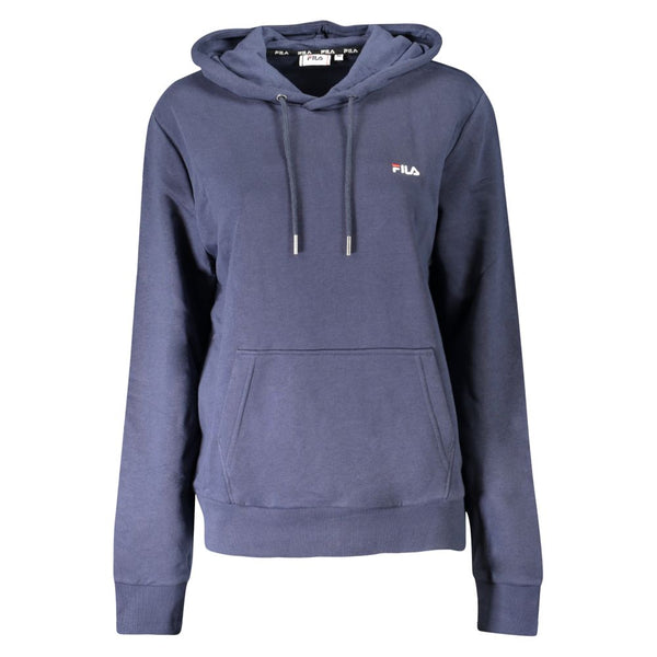 Blue Cotton Sweater Fila