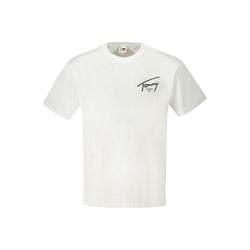 White Cotton T-Shirt Tommy Hilfiger