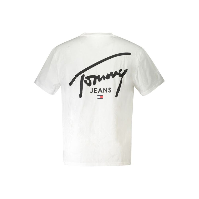 White Cotton T-Shirt Tommy Hilfiger