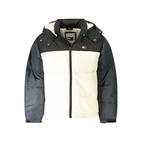 Black Polyester Jacket Tommy Hilfiger