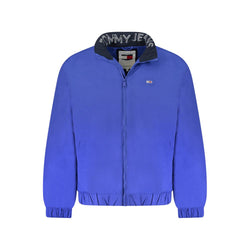 Blue Polyester Jacket Tommy Hilfiger