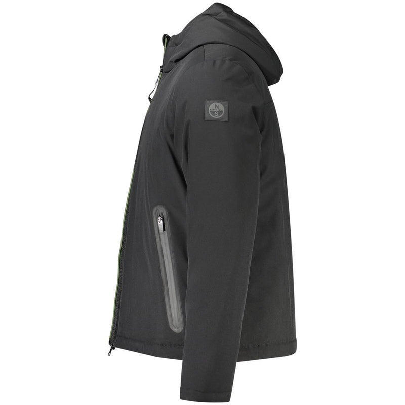 Black Polyester Jacket North Sails