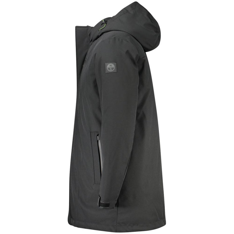 Black Polyester Jacket North Sails