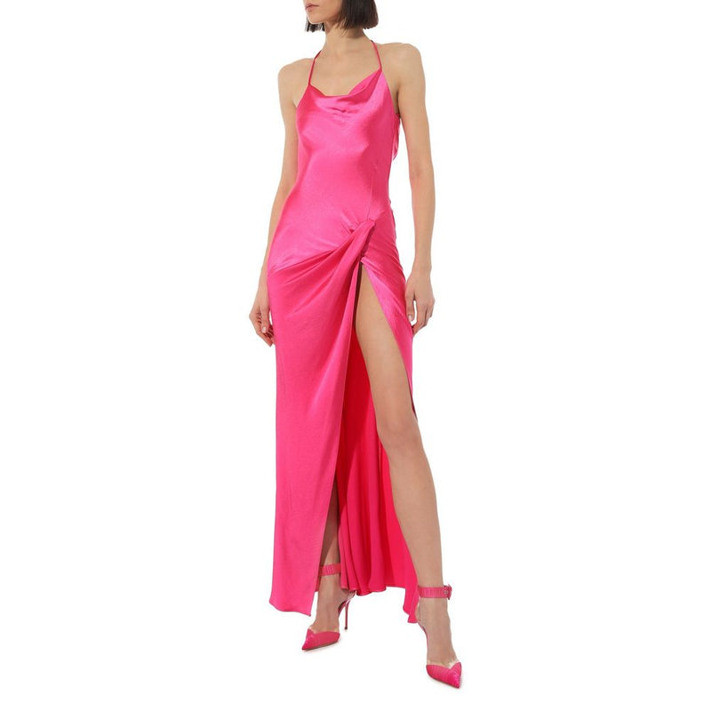 Fuchsia Polyester Dress PINKO