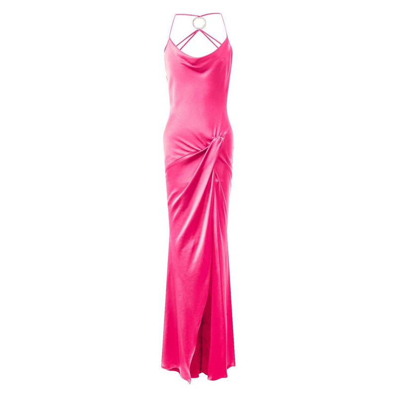 Fuchsia Polyester Dress PINKO