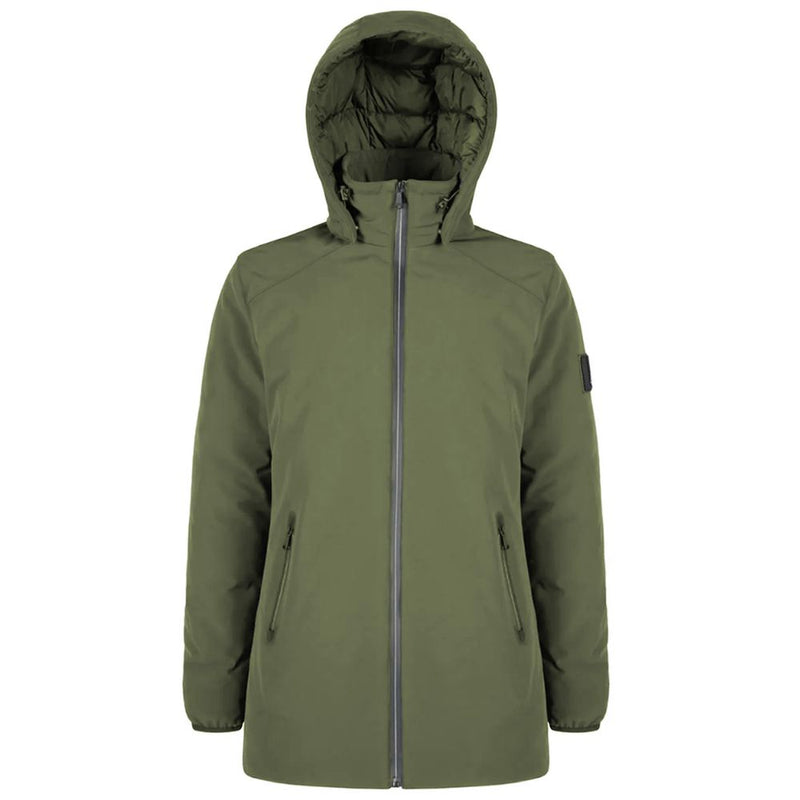 Green Nylon Jacket Yes Zee