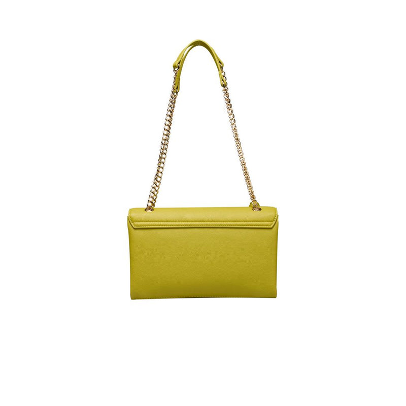 Yellow Polyethylene Crossbody Bag Love Moschino