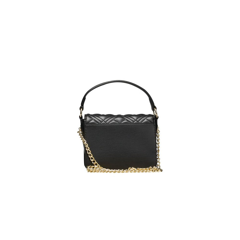 Black Polyethylene Handbag Love Moschino