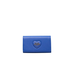 Blue Polyethylene Crossbody Bag Love Moschino